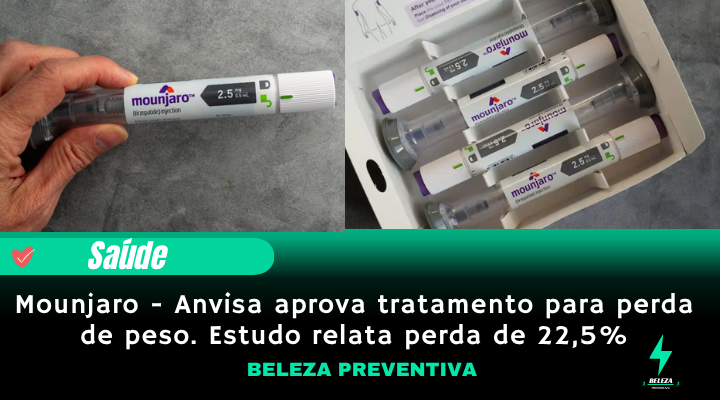 Mounjaro aprovado pele Anvisa